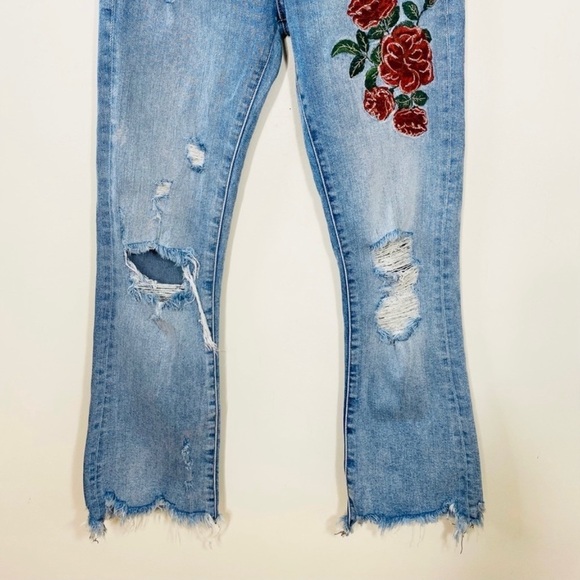 Zara Blue Jeans distressed embodied light Washed vintage - Picture 6 of 10